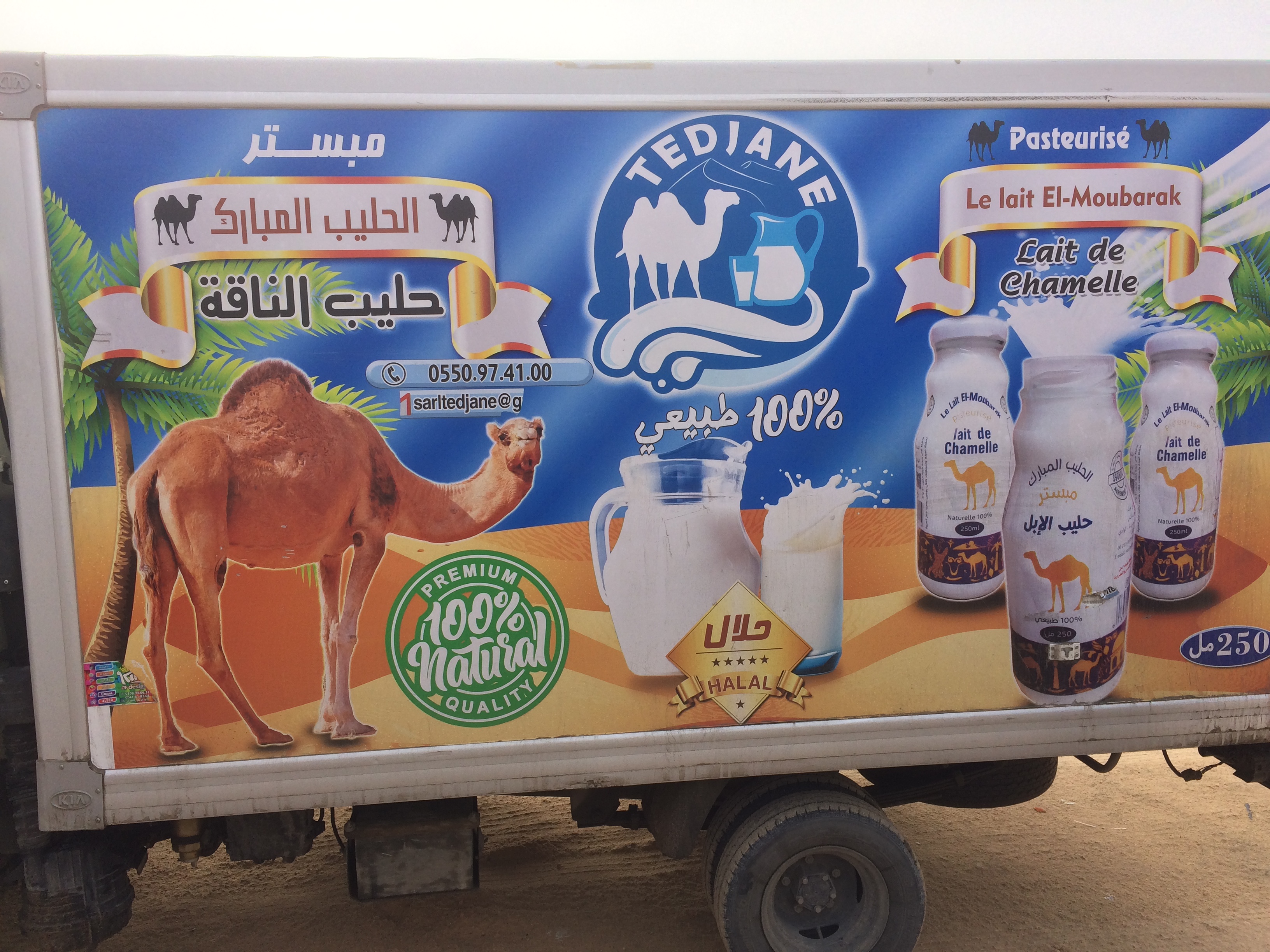 Commerce en ligne du lait de chamelle : nouveaux acteurs, nouveaux