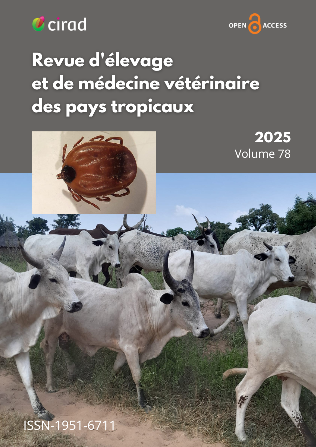 cover vol.78 (2025) with ticks and zebus (© E.Valls)